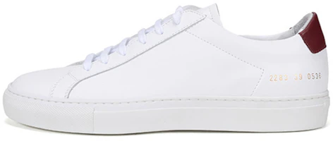 Order Common Projects Original Achilles Low ''Blanco-Rojo'' 2283-0536