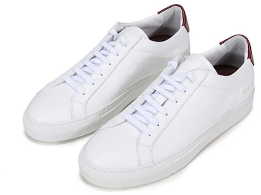 Common Projects Original Achilles Low 'White-Red' 2283-0536 Lookbook Common Projects Original Achilles Low 'White-Red' 2283-0536