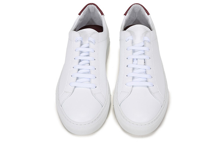 Shop Common Projects Original Achilles Low 'White-Red' 2283-0536