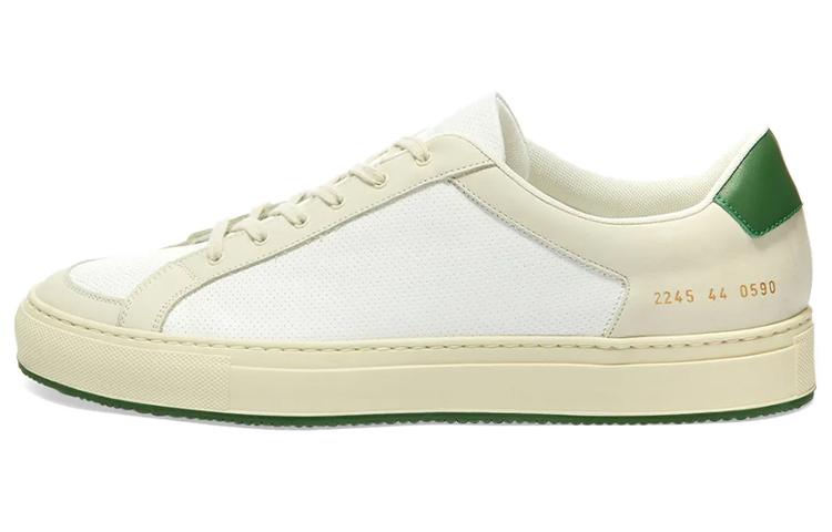 Common Projects Retro 70's 'White Green' 2245-0590