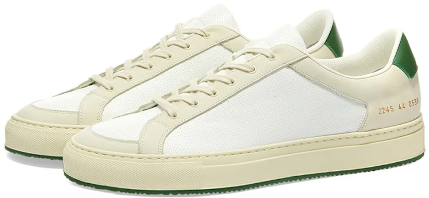Common Projects Retro 70's 'White Green' 2245-0590 Order Common Projects Retro 70's 'White Green' 2245-0590