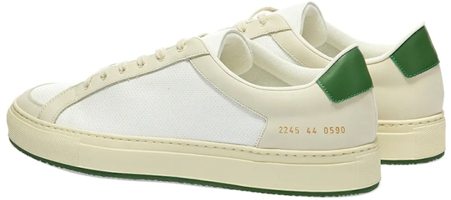 Common Projects Retro 70's 'Putih Hijau' Sneakers 2245-0590 Lookbook Common Projects Retro 70's 'Putih Hijau' Sneakers 2245-0590