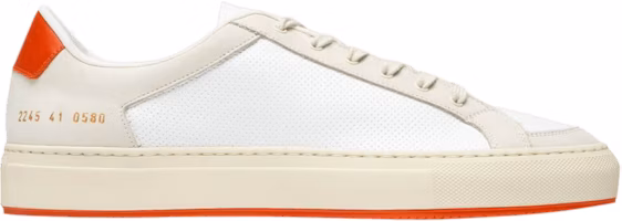 Common Projects Retro 70's 'White Orange' 2245-0580 Common Projects Retro 70's 'White Orange' 2245-0580