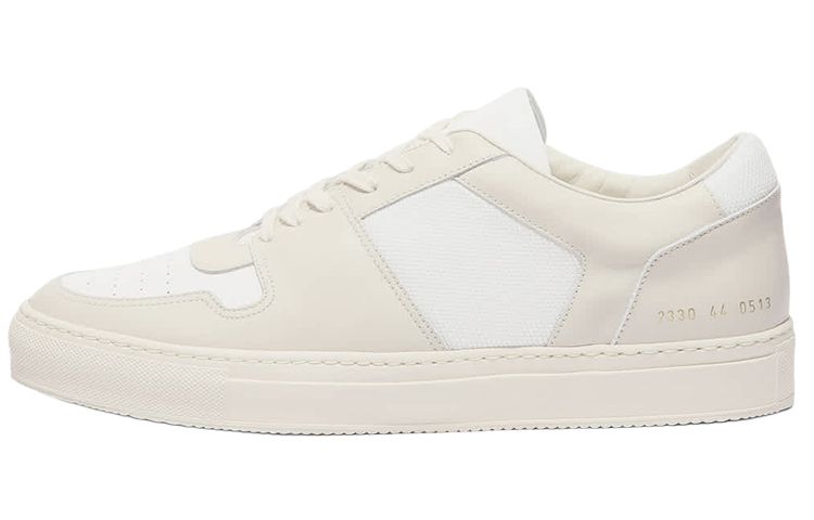 COMMON PROJECTS Retro Low-Top Leather Sneakers Gray White 2330-0513