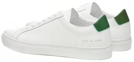 Shop Common Projects Retro Low ''Blanco-Verde'' 2257-0590