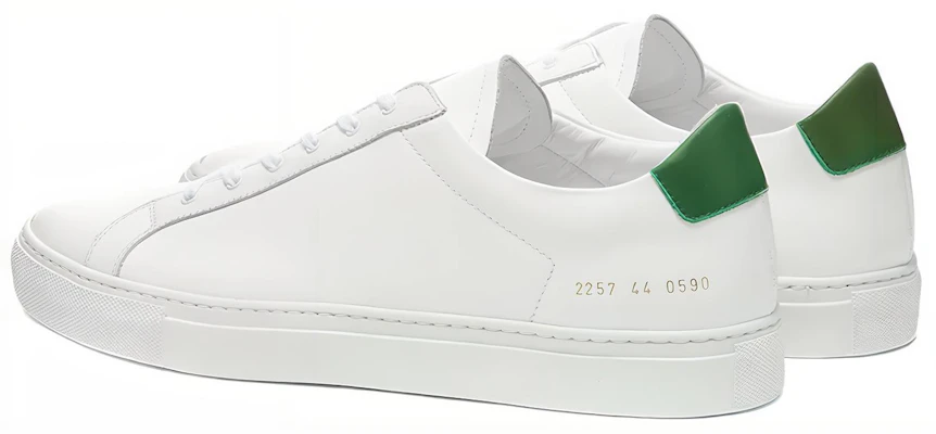 Common Projects Retro Low 'White-Green' 2257-0590 Shop Common Projects Retro Low 'White-Green' 2257-0590