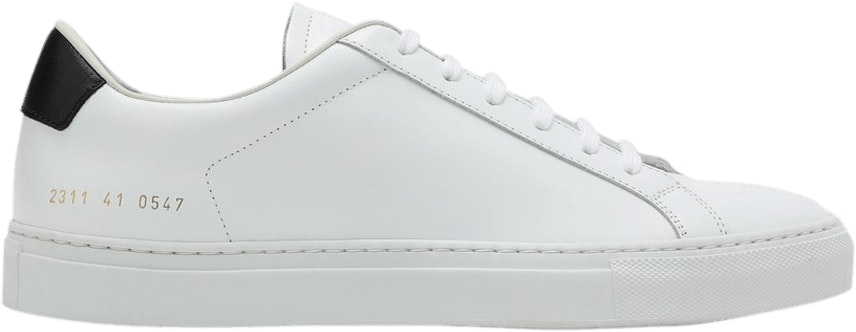 Common projects retro low 2025 black