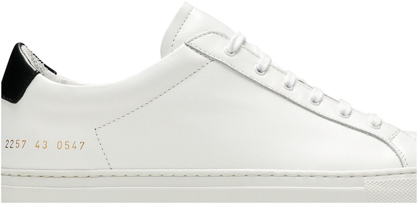 Common Projects Retro Low 'White Black' 2257-0547 Order Common Projects Retro Low 'White Black' 2257-0547