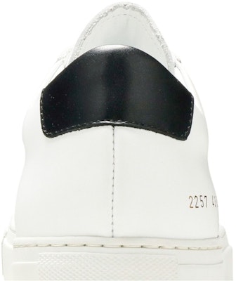 Common Projects Retro Low 'White Black' 2257-0547 Sizing Common Projects Retro Low 'White Black' 2257-0547