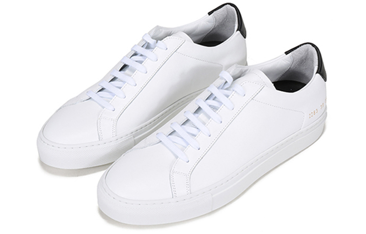 Lookbook 커먼프로젝트 레트로 로우 화이트블랙 2283-0547
