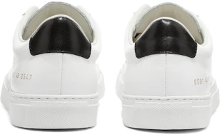 Shop Common Projects Retro Low 'Blanco Negro' 2311-0547
