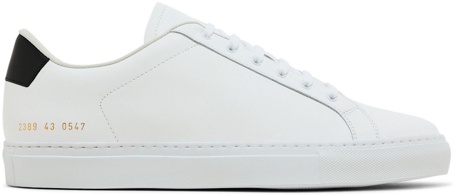 Common Projects Retro Low 'White Black' 2389-0547 Buy Common Projects Retro Low 'White Black' 2389-0547