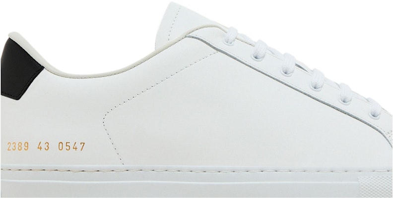 Common Projects Retro Low 'White Black' 2389-0547 Order Common Projects Retro Low 'White Black' 2389-0547