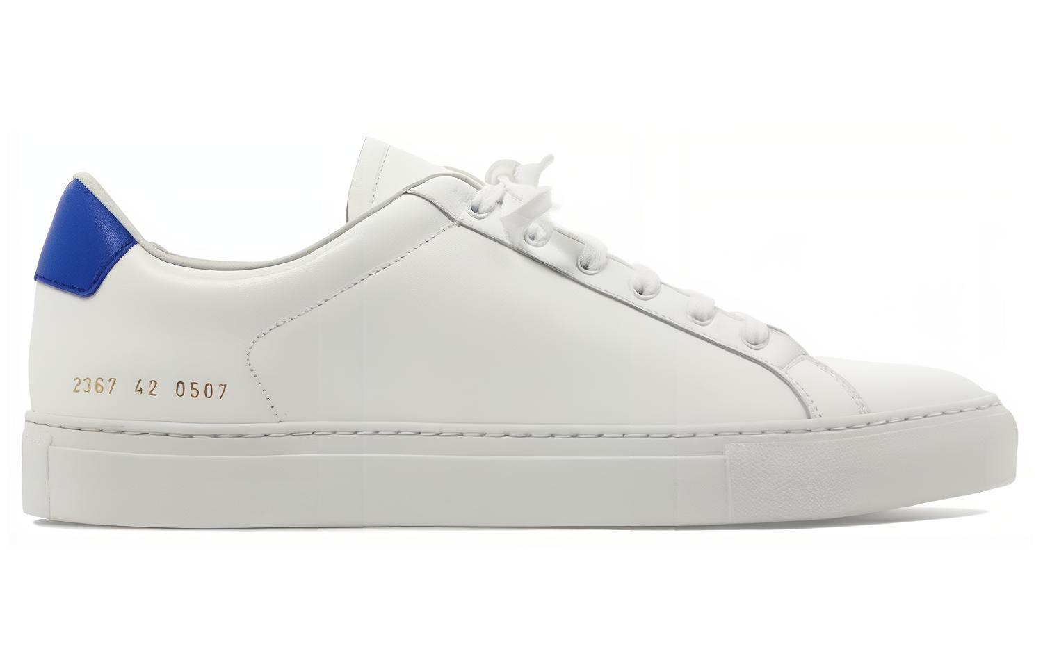 Order Common Projects 復古低筒運動鞋 '白藍' 2367-0507