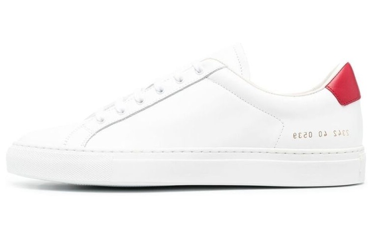 Common Projects Retro Low 'White Red' 2342-0539