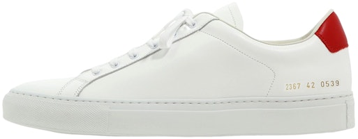 Common Projects Retro Low 'White Red' 2367-0539 Common Projects Retro Low 'White Red' 2367-0539