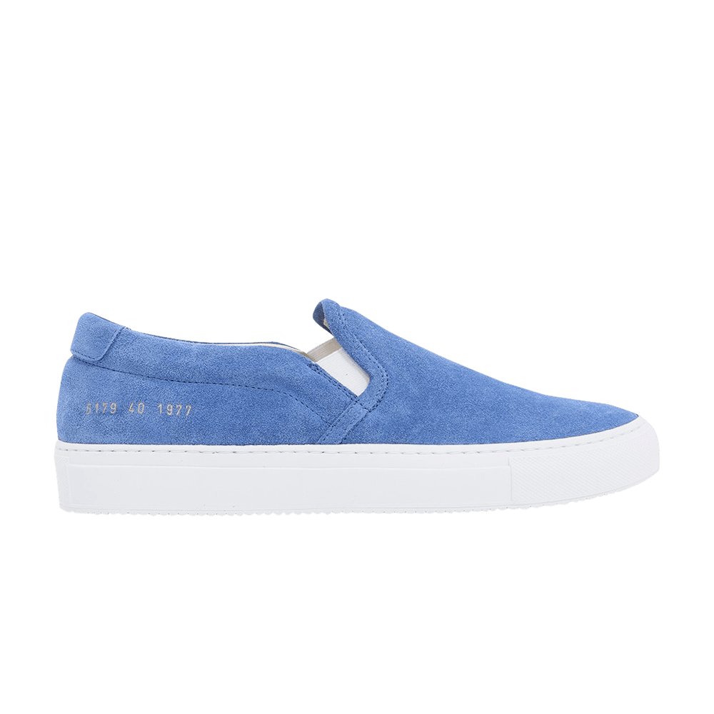 Common Projects Slip-On 'Blue Suede' 5179-1977