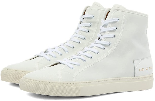 Common Projects 高帮运动鞋 '白色' 5205-0506 Lookbook Common Projects 高帮运动鞋 '白色' 5205-0506