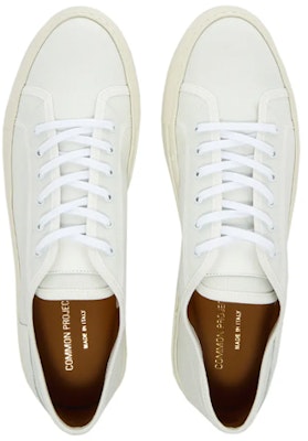 Common Projects 小白鞋 Tournament Low '白色' 5204-0506 Lookbook Common Projects 小白鞋 Tournament Low '白色' 5204-0506