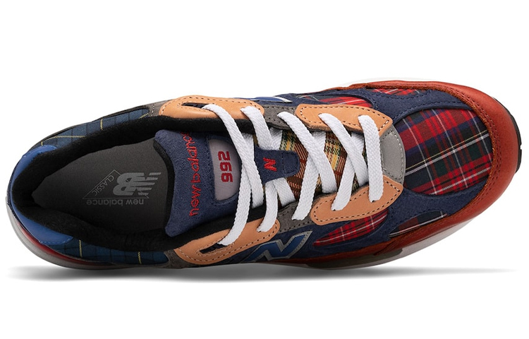 Lookbook Concepts x New Balance 992 Made in USA 'Plaid' Lelaki Wanita Kasut M992AD