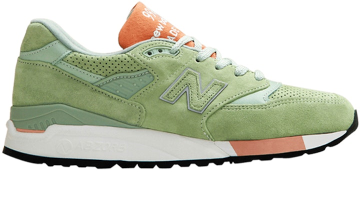 Concepts x New Balance 998 Made In USA 'Mint' Lelaki Wanita Kasut. M998TNY Order Concepts x New Balance 998 Made In USA 'Mint' Lelaki Wanita Kasut. M998TNY