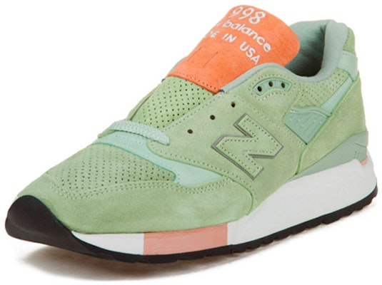 Concepts x New Balance 998 Made In USA 'Mint' Lelaki Wanita Kasut. M998TNY Lookbook Concepts x New Balance 998 Made In USA 'Mint' Lelaki Wanita Kasut. M998TNY