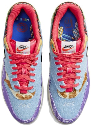 CONCEPTS x Nike Air Max 1 SP “Far Out” 腰果花 復古休閒 低幫 跑步鞋 男女同款 紫紅藍 特殊鞋盒版本 門店限定 Purchase CONCEPTS x Nike Air Max 1 SP “Far Out” 腰果花 復古休閒 低幫 跑步鞋 男女同款 紫紅藍 特殊鞋盒版本 門店限定