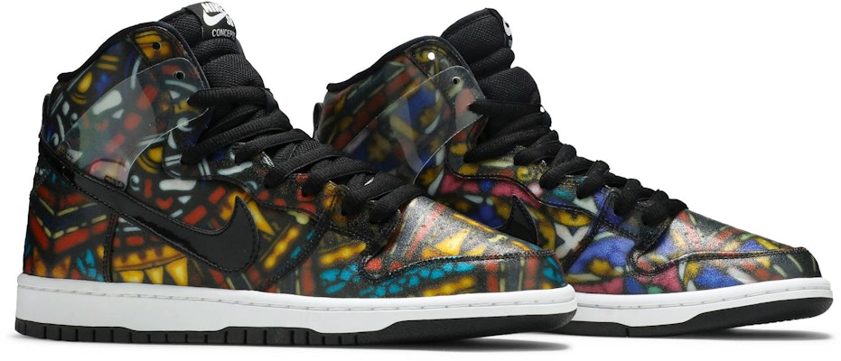 Concepts x Nike SB Dunk High 'Stained Glass' Kotak Khas 313171-606-S Cheap Concepts x Nike SB Dunk High 'Stained Glass' Kotak Khas 313171-606-S