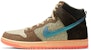 Nike Concepts x SB Skateboard Dunk High Pro QS Mallard 'Coklat Hijau' DC6887-200(S-BOX)