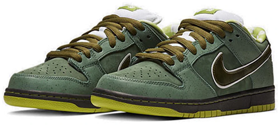 Nike dunk low green top lobster