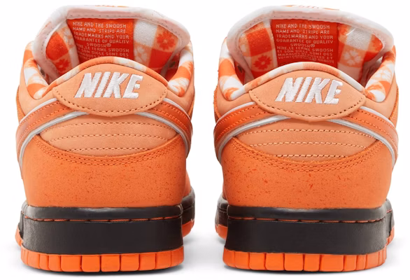 Concepts x Nike SB Dunk Low SP 'Orange Lobster' FD8776-800 Details for Concepts x Nike SB Dunk Low SP 'Orange Lobster' FD8776-800