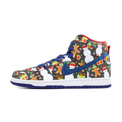 Concepts Nike SB Dunk Pro High 'Ugly Christmas Sweater' 2017 (Special Box)