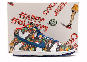 Concepts x Nike SB Dunk Pro High 'Ugly Christmas Sweater' 2017 (Special Box) 881758-446-SB/881758-446 Concepts x Nike SB Dunk Pro High 'Ugly Christmas Sweater' 2017 (Special Box) 881758-446-SB/881758-446