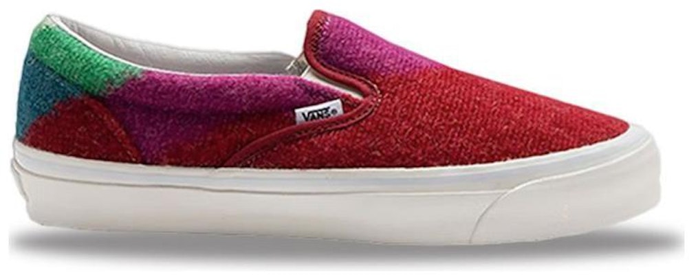 Concepts x Vans 经典款 Slip-On LX OG '马海毛 - 里约红' VN0A45JK04F Shop Concepts x Vans 经典款 Slip-On LX OG '马海毛 - 里约红' VN0A45JK04F