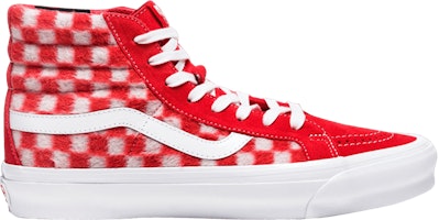 Concepts x Vans OG Sk8-Hi LX 'Question the Answers - Flame Scarlet' VN0A4BVBY521 Concepts x Vans OG Sk8-Hi LX 'Question the Answers - Flame Scarlet' VN0A4BVBY521