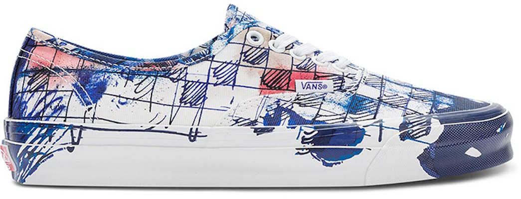 Connor Tingley x Vans OG Authentic LX 'Checkerboard - White Blue' VN0A4BV961P Order Connor Tingley x Vans OG Authentic LX 'Checkerboard - White Blue' VN0A4BV961P