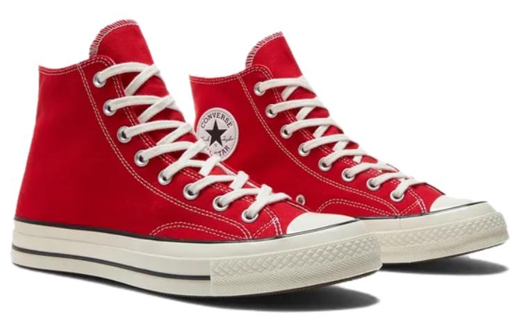 Lookbook 컨버스 1970s 척 테일러 하이 '레드' A10329C