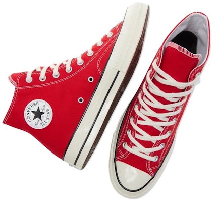 Converse 1970s Chuck Taylor Hi 'Red' A10329C Shop Converse 1970s Chuck Taylor Hi 'Red' A10329C