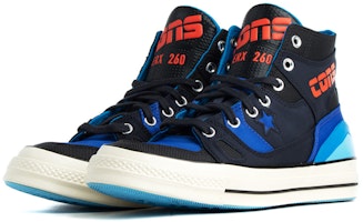 Converse 1970s E260 HI 復古拼接 高筒 帆布鞋 男女共款 藍色 Order Converse 1970s E260 HI 復古拼接 高筒 帆布鞋 男女共款 藍色