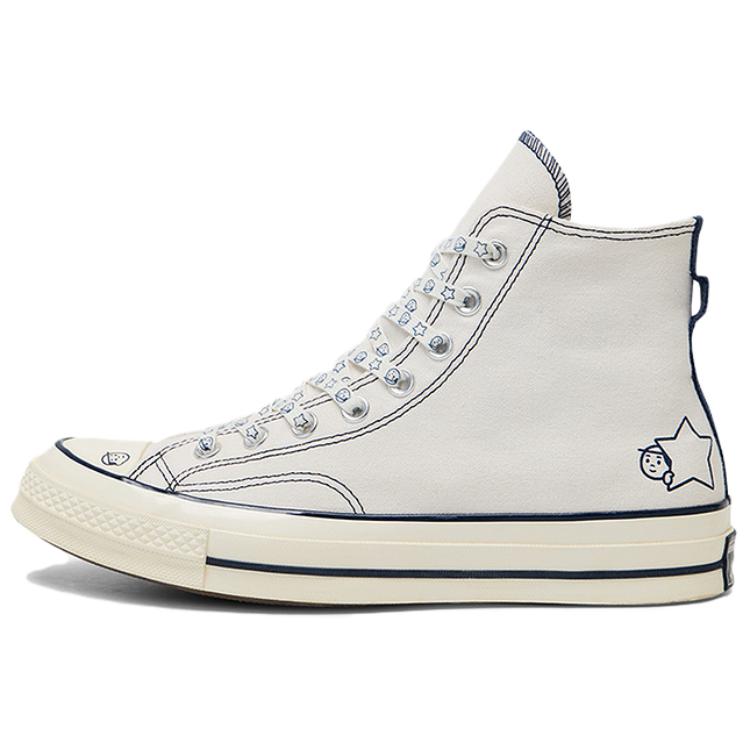 Converse × Noritake Artist Collaboration Chuck Taylor High-Top Canvas Shoes White. A15787C