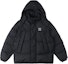 Buy Chaqueta Puffer Negra con Capucha Desmontable y Logo de Converse. 10025253-A03