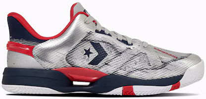 Order Converse Accelerator Low Sneakers Silver/Navy/Red 33500460