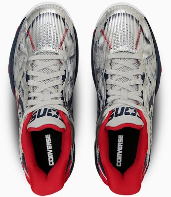 컨버스 액셀러레이터 로우 스니커즈 실버/네이비/레드 33500460 Lookbook 컨버스 액셀러레이터 로우 스니커즈 실버/네이비/레드 33500460