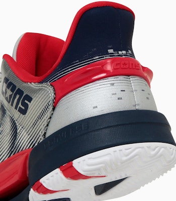 컨버스 액셀러레이터 로우 스니커즈 실버/네이비/레드 33500460 Sizing 컨버스 액셀러레이터 로우 스니커즈 실버/네이비/레드 33500460