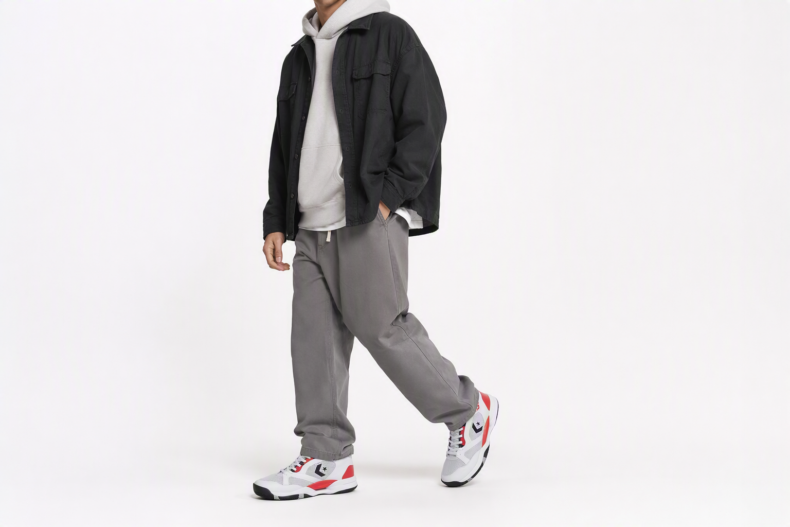 Order Converse Accelerator Mid-Top Sneakers White/Red 33500400