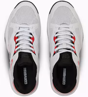 Shop Converse Accelerator Mid-Top Sneakers White/Red 33500400