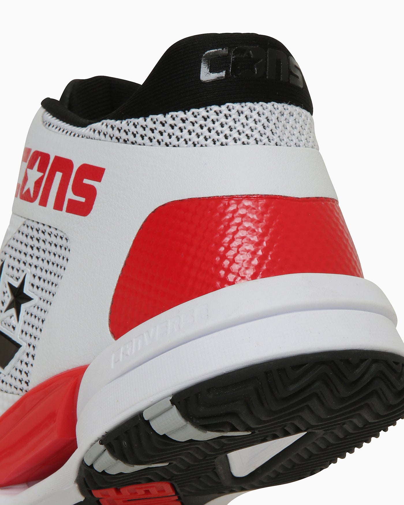 Sizing コンバース アクセラレーター ミッドトップ スニーカー ホワイト/レッド 33500400