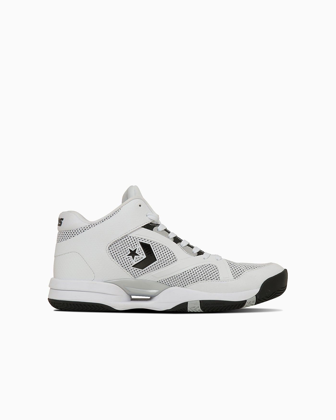 Lookbook Converse Accelerator Mid Sneakers White/Red 33500401