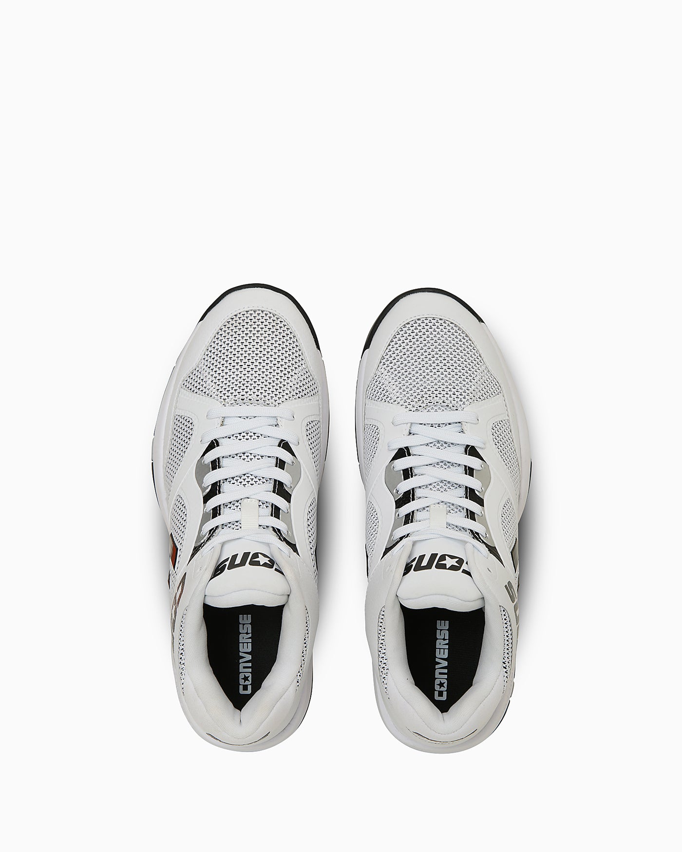 Shop Converse Accelerator Mid Sneakers White/Red 33500401