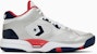 Converse Accelerator Mid White/Silver/Navy/Red 33500470